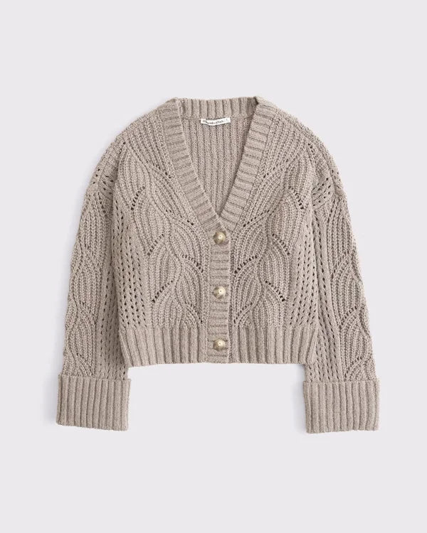 The A&F Cameron Textural Stitch Cardigan