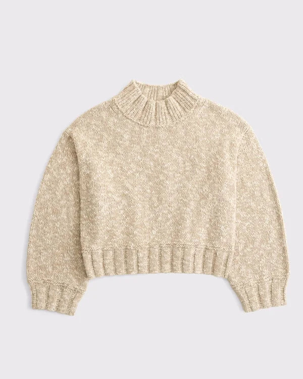Easy Funnel Neck Sweater