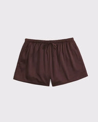 High Rise Satin Short