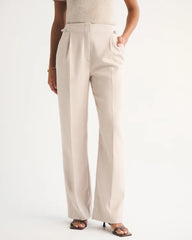 Curve Love A&F Sloane Tailored Wide Leg Pant