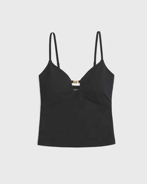 Bra-Free Cutout Hardware Top