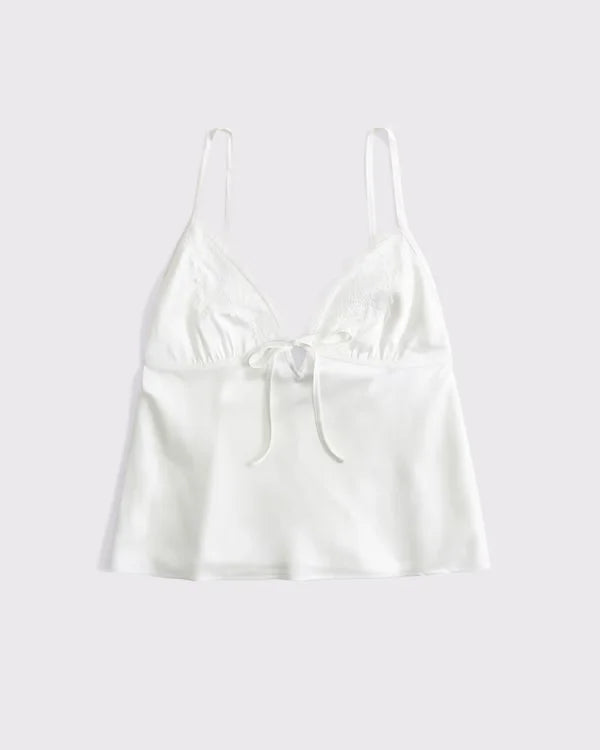 Lace and Satin Sleep Cami