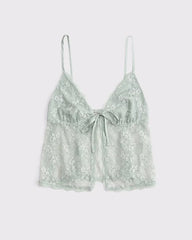 Lace and Satin Sleep Cami