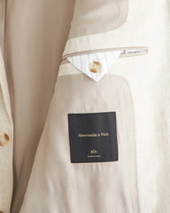The A&F Collins Athletic Fit Slim 100% Linen Blazer