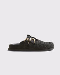 Vegan Suede Clogs