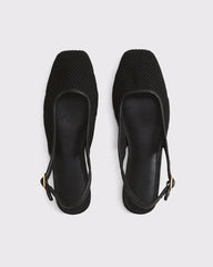 Slingback Mesh Flats