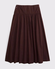 High Rise Maxi Skirt