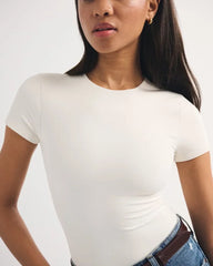 Seamless Fabric Tee Bodysuit