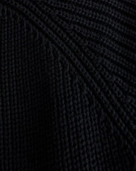 Oversized Waffle Crew Sweater