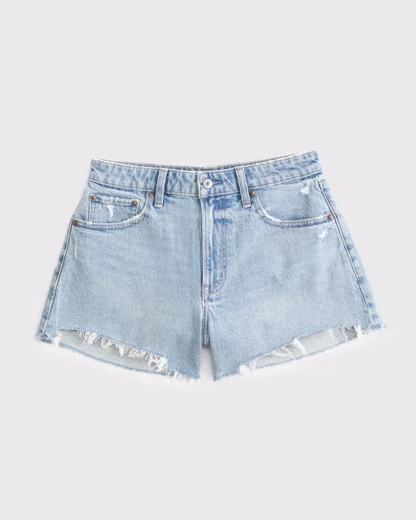 Curve Love High Rise 90s Cutoff Short