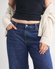 Curve Love Low Rise Ultra Loose Jean
