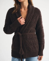 Shawl Collar Wrap Cardigan