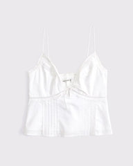 A&F Bella Tie-Front Cami