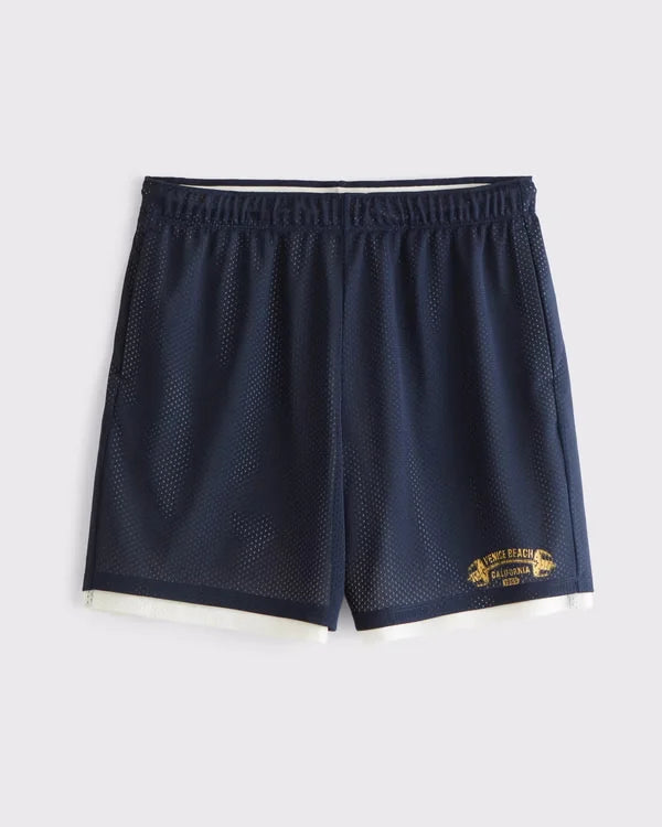 YPB Double-Layer Mesh Short