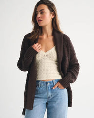Shawl Collar Wrap Cardigan