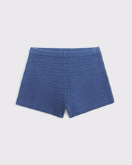 High Rise Crochet-Style Short