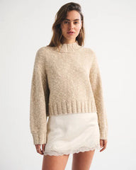 Easy Funnel Neck Sweater