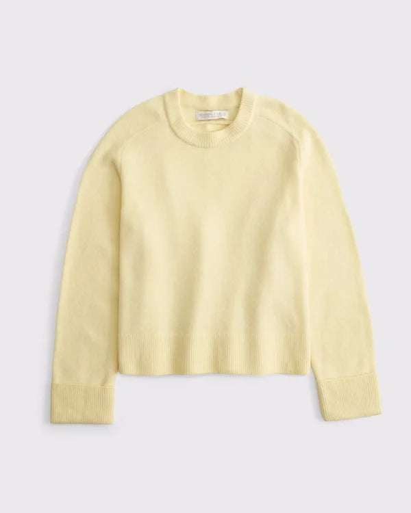 The A&F Madeline Merino Wool-Blend Crew Sweater