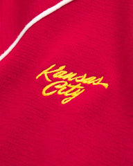 Kansas City Chiefs Mockneck Zipper Cardigan