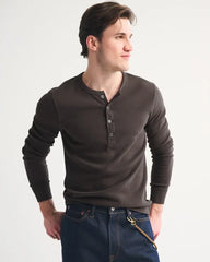 Essential Slim Ribbed Henley