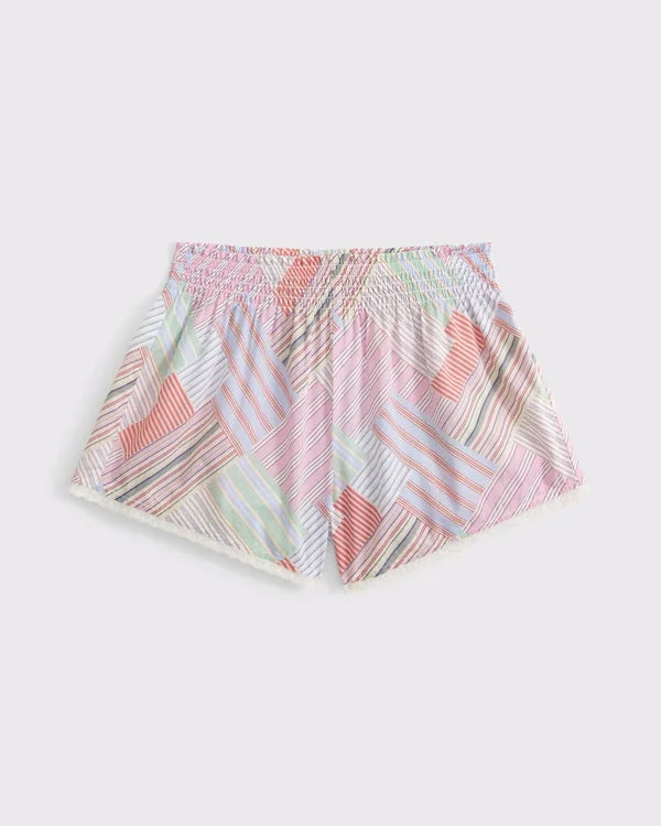 Smocked Waist Sleep Short