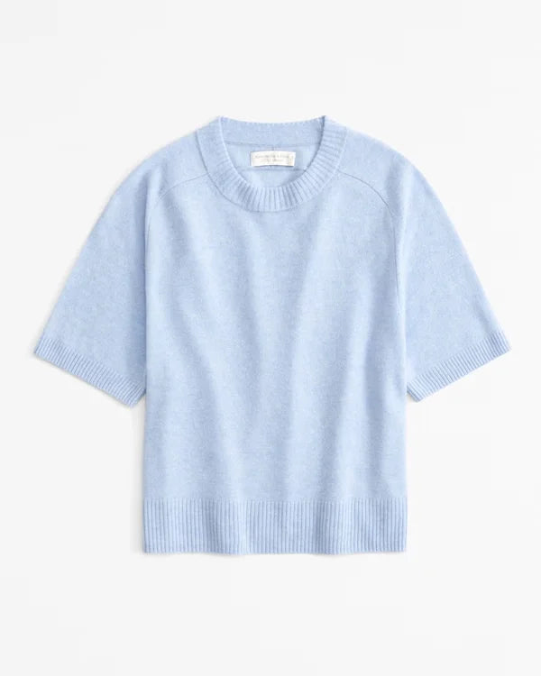 Cashmere Crew Tee
