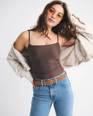 Bra-Free Soft Matte Seamless 90s Cami