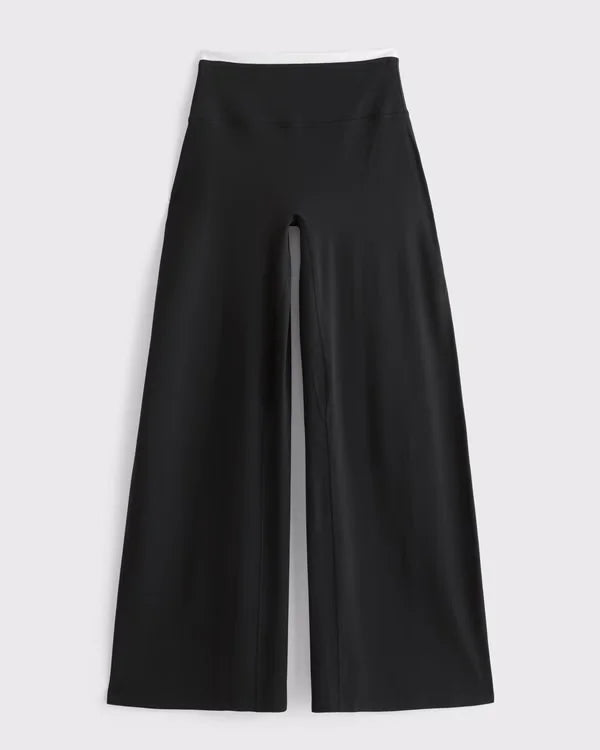 YPB studioFLEX Double-Layered Wide Leg Leggings