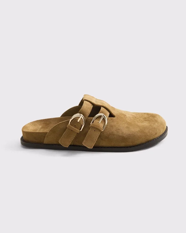 Vegan Suede Clogs