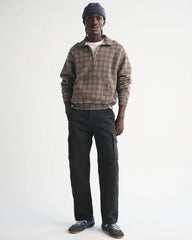 Relaxed Herringbone Clean Cargo Pant