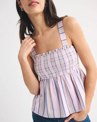 2-in-1 Convertible Smocked Top