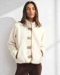 YPB Sherpa Button-Up Jacket