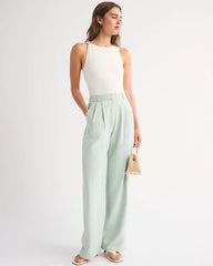 Bra-Free Hardware High-Neck Tank