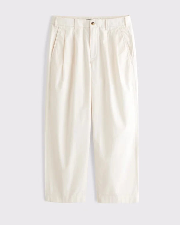 Pleated Baggy Trouser