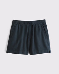 Cotton Texture Pull-On Short