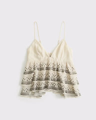 Sequin Tiered Cami