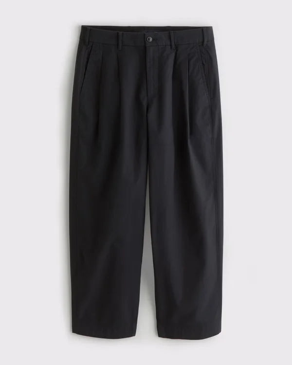 Pleated Baggy Trouser