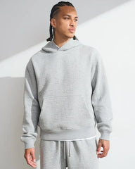 YPB Waffle Texture Popover Hoodie